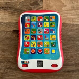 Interactive Learning Tablet for Kids - Red